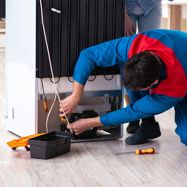 how much do you charge for refrigerator repair services in Ossipee NH